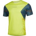 La Sportiva Pacer T-Shirt Mens Lime Punch / Storm Blue