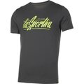 La Sportiva Retro T-Shirt Mens Carbon / Lime Punch