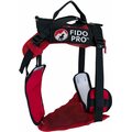 Fido Pro The Panza Harness with Deployable Emergency Dog Rescue Sling and Backpack Conversion Red