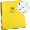 Rite in the Rain Side Spiral Notebook 17x22cm Yellow