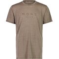 Mons Royale Zephyr T-Shirt Mens Walnut