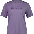 Mons Royale Icon Relaxed Tee Womens Thistle