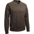 Chevalier Gary Wool Pullover w. patch Ruskea