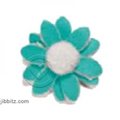 Jibbitz Fuzzibitz Small Flower Mint