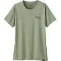 Patagonia Cap Cool Daily Graphic Shirt - Lands Womens Protect Pedal: Salvia Green X-Dye