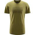 Haglöfs Outsider By Nature Print Tee Mens Olive Green