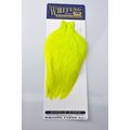 Whiting American Rooster Hackle Rooster Cape FL. Yellow Chartreuse