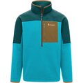 Cotopaxi Abrazo Half-Zip Fleece Jacket Mens Deep Ocean / Mineral Blue