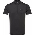 Montane Dart Zip T-Shirt Mens Black