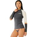 Rip Curl Trippin Long Sleeve Rash Guard Womens Washed Black