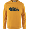 Fjällräven Logo Sweater Mens Mustard Yellow (161)