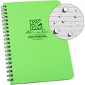 Rite in the Rain Side-Spiral Notebook Journal Hi-Vis Green