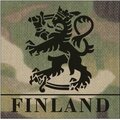 InfraredID Finland Lion Patch, 5x5cm Multicam