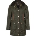 Barbour Bower Wax Jacket Womens Olive