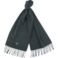 Barbour Plain Lambswool Scarf Forest Green