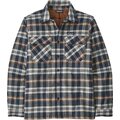 Patagonia Insulated Organic Cotton MW Fjord Flannel Shirt Mens Fields: New Navy