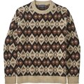 Patagonia Recycled Wool-Blend Sweater Mens Morning Flight: Dark Natural