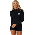 Rip Curl Eco Premium Surf Boyleg UV Suit Womens Black