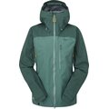 RAB Latok Mountain GTX Jacket Womens Green Slate / Eucalyptus
