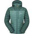 RAB Microlight Alpine Down Jacket Womens Green Slate/Eucalyptus