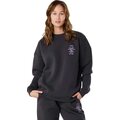 Rip Curl Icons Crew Womens Washed Black