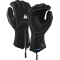 Waterproof G2 3mm 5-finger with Zipper Black