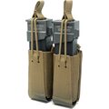 GBRS Group Double Pistol Magazine Pouch - Bungee Retention Coyote