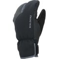 Sealskinz Barwick Waterproof Extreme Cold Weather Cycle Split-finger Glove Black / Grey