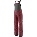 Patagonia Snowdrifter Bibs Womens Sequoia Red