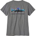 Patagonia Home Water Trout Pocket Responsibili-Tee Womens Gravel Heather
