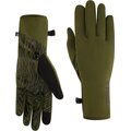 Mons Royale Amp Wool Fleece Gloves Dark Olive