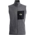 Lundhags Flok Wool Pile Vest Mens Granite (11700)