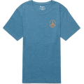 Cotopaxi Llama Map Organic T-Shirt Mens Blue Spruce