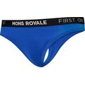 Mons Royale Merino Thong Womens Pop Blue