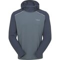 RAB Force Hoody Mens Tempest Blue / Orion Blue