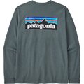Patagonia Long-Sleeved P-6 Logo Responsibili-Tee Mens Nouveau Green