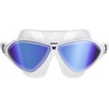 Zoggs Horizon Flex Mask Titanium Clear / White / Mirrored Blue