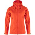 Fjällräven Abisko Lite Trekking Jacket Womens Flame Orange (214)