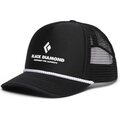 Black Diamond Flat Bill Trucker Hat Black