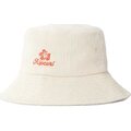 Rip Curl Hibiscus Heat Bucket Hat Off White