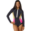 Rip Curl Hibiscus Heat Splice UPF Ssuit Womens Washed Black