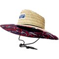 Rip Curl Mix Up Straw Hat Blue / White
