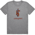 Cotopaxi Altitude Llama Organic T-Shirt Mens Heather Grey (F23)