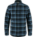 Fjällräven Singi Heavy Flannel Shirt Mens Dark Navy / Indigo Blue (555-534)