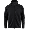 Fjällräven Abisko Grid Fleece Hoodie Mens Black (550)