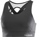 Salomon Cross Run Bra Womens Deep Black