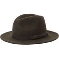 Chevalier Skye Wool Hat Leather Brown