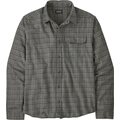 Patagonia Long-Sleeved Cotton in Conversion Lightweight Fjord Flannel Shirt Tracks: Thermal Blue