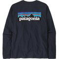 Patagonia Long-Sleeved P-6 Logo Responsibili-Tee Mens New Navy
