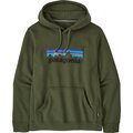 Patagonia P-6 Logo Uprisal Hoody Mens Torrey Pine Green